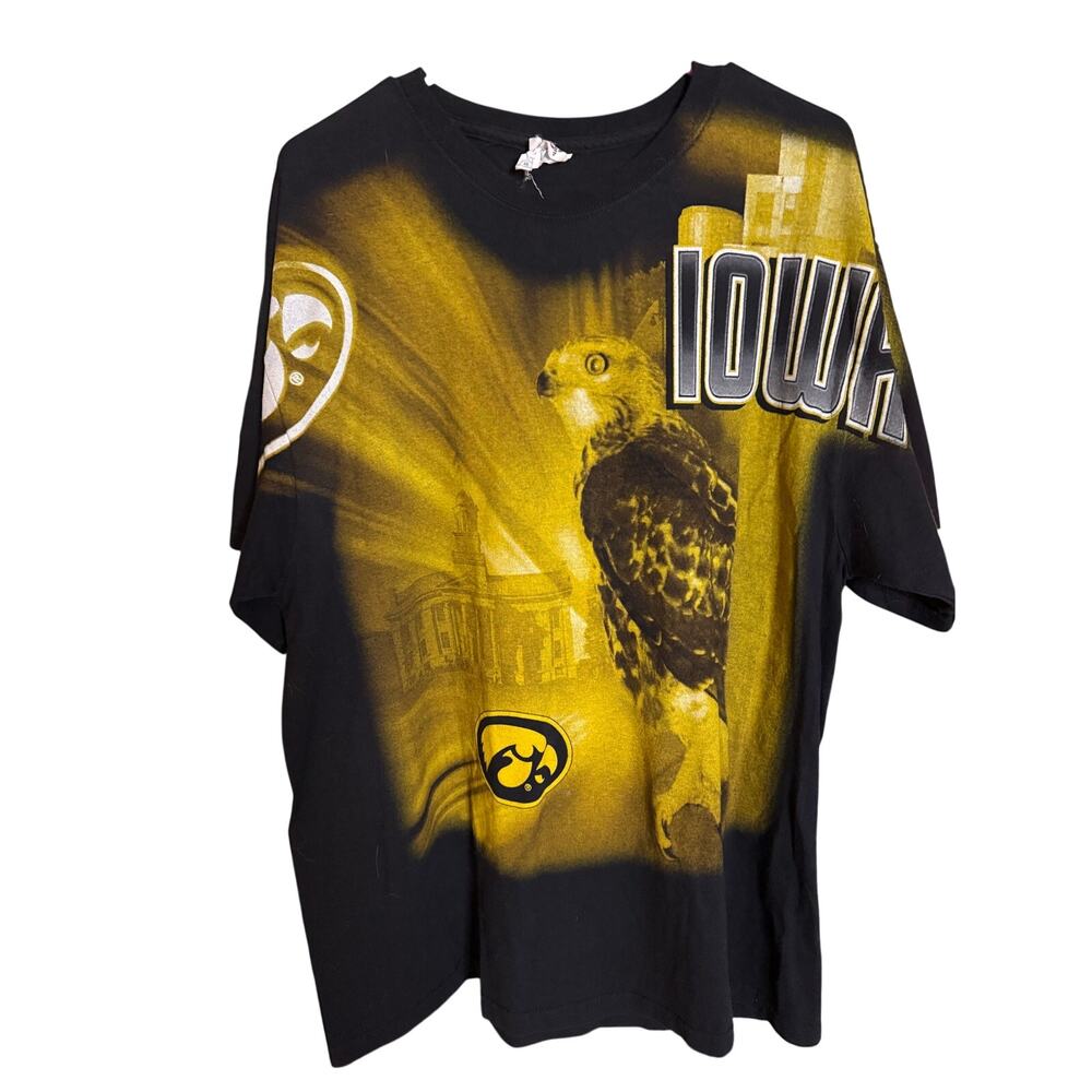 Vintage Iowa Hawkeyes AOP Tee